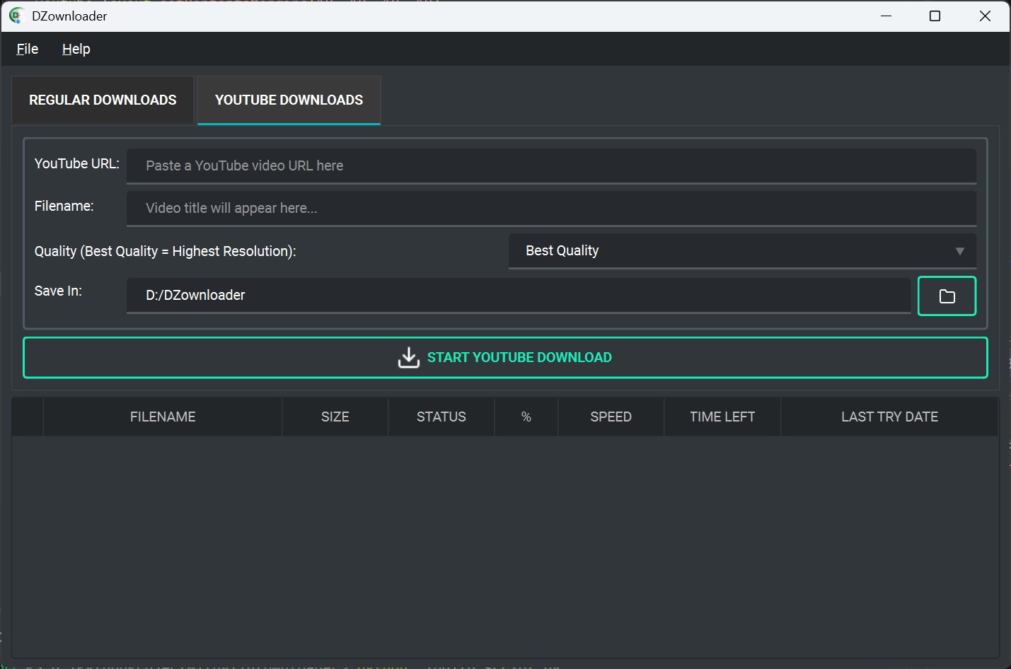 DZownloader Screenshot 2
